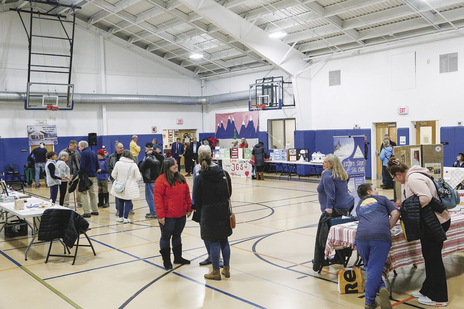 Fourth-graders showcase ski history projects